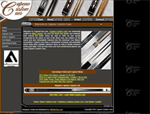 Tablet Screenshot of caponecues.com
